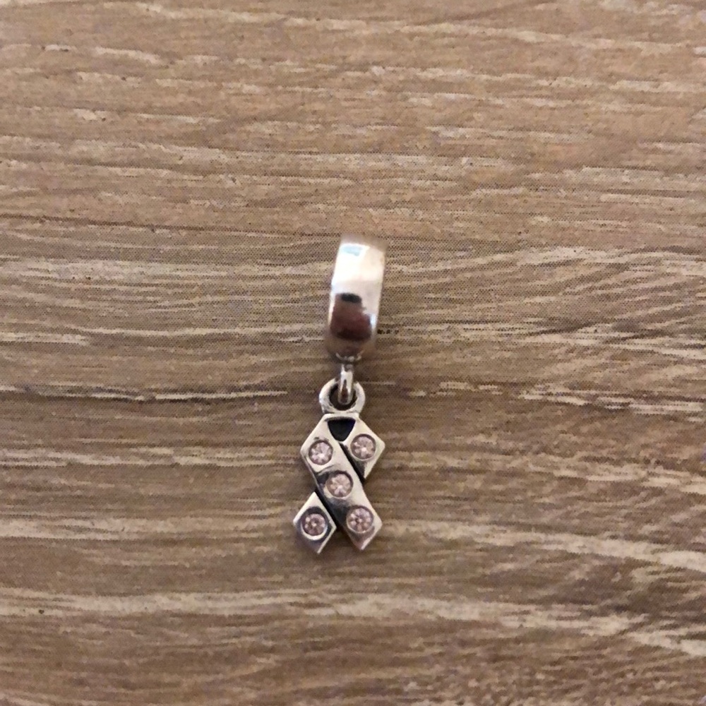 Pandora Breast Cancer Charm